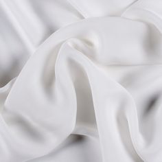 the white fabric is very soft and smooth