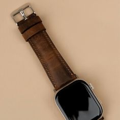 Enhance your Apple Watch experience with the Leathere Premium Leather Apple Watch Band. Designed with meticulous attention to detail, this strap combines timeless elegance with modern functionality, making it perfect for both casual and formal occasions.  Main Features:  Luxury Leather Sophisticated Design Secure Fit Compatible with All Apple Watch Models Adjustable Length Can be personalized %100 Leather Timeless Leather Strap Watch Accessories For Everyday Use, Timeless Watch Bands With Bracelet Strap For Daily Use, Classic Watch Bands With Waxed Finish For Everyday Use, Timeless Bracelet Strap Watch Bands For Everyday Use, Everyday Rectangular Watch With Leather Strap, Leather Bracelet Strap For Everyday Watch Use, Timeless Leather Watch With Bracelet Strap, Timeless Watch With Bracelet Strap For Everyday, Leather Rectangular Apple Watch Band