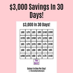 the $ 2, 000 savings in 30 days is on sale for $ 2, 500 in 30 days