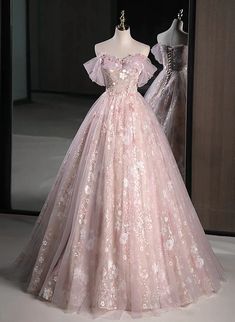 Prom Dress Pink, Long Party Dress, Pink Party Dresses, Color Rush, Prom Dress Inspiration, Pretty Prom Dresses, Fairytale Dress, Pink Party, Grad Dresses