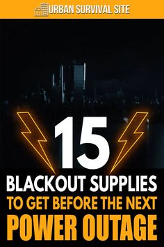 Power Outage Preparedness, Power Outage Kit, Diy Survival, Doomsday Prepping