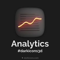 the dark icon shows an orange line on top of it, and says,'data statistics