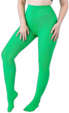 Green Yoga Tights, Full Length High Stretch Green Tights, Green High Stretch Full Length Tights, High Stretch Green Tights, High Stretch Full Length Green Tights, Green Fitted Thigh High Tights, Fitted Green Legwear, Green Stretch Full-length Tights, Green Stretch Thigh High Legwear