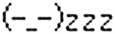 the numbers are arranged in black and white