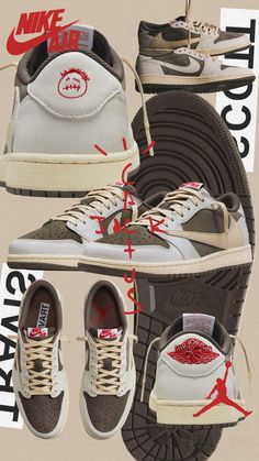 Sepatu Air Jordan, Jordan Travis Scott, Travis Scott Shoes, Nike Travis Scott, Travis Scott Jordan 1, Shoe Poster, Nike X Travis Scott