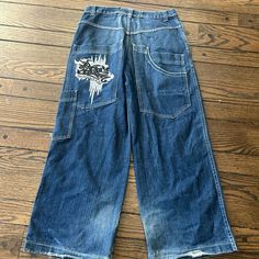 #ad Find ideas and inspiration for Super Baggy Picowear Jeans, Fashion Mens Clothing Street Wear Baggy Jeans, Cool Jeans Design, Baggy Clothes Men, Patchwork Jeans Men, Men Baggy Jeans, Patch Work Jeans, Thrifting Inspiration, European Mens Fashion, Baggy Jeans Men