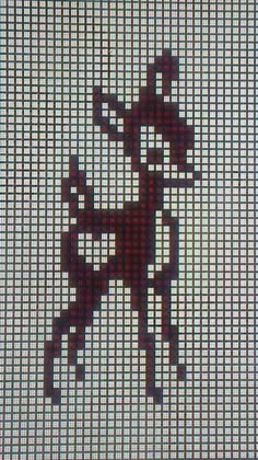 the silhouette of a person is shown on a screen