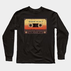 Awesome Mix Vol 1 Vintage Retro Guardians Of The Galaxy -- Choose from our vast selection of Long Sleeve T-Shirts to match with your favorite design to make the perfect custom graphic Long Sleeve T-shirt. Pick your favorite: Classic or Premium. Customize your color! For men and women. Retro Long Sleeve T-shirt With Text Print, Retro Long Sleeve Tops With Graphic Design, Vintage Long Sleeve Graphic Tops, Vintage Long Sleeve Tops With Graphic Design, Vintage Long Sleeve T-shirt With Text Print, Awesome Mix Vol 1, Cyndi Lauper, Guardians Of The Galaxy, Graphic Long Sleeve