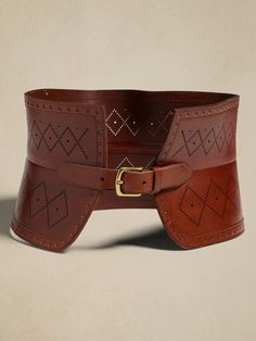 Cintola Leather Corset Belt | Banana Republic Ren Fair Belt Accessories, Witchy Belts, Diy Waist Belt, Book Holster, Book Belt, Hard Outfits, Fantasy Belt, Corset Waist Belt, Leather Belts For Women