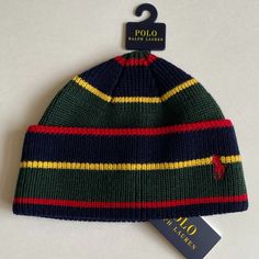 Types Of Beanies, Ralph Lauren Bucket Hat, Regimental Stripe, Ralph Lauren Cap, Corduroy Bucket Hat, Ralph Lauren Hats, Ralph Lauren Baseball Cap, Ralph Lauren Fall, Cashmere Hat