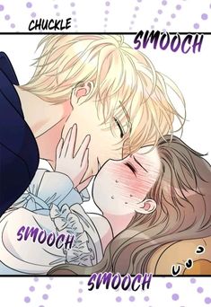 two people kissing each other with the words smooth and smooth