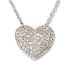 Colleen Lopez Sterling Silver 3/8"ctw Pavé White Diamond Drop Necklace  Up your accessories game with the addition of a sparkling white diamond necklace. Your choice of fun, whimsical designs includes Butterfly, Flower, Heart, Turtle or Angel Wing, all encrusted with pavé-set round, white diamonds.       Necklace approx. 18"L x 1/16"W; clasps at 16", 17" and 18"     Butterfly drop approx. 11/16"L x 13/16"W     Flower drop approx. 1/2"L x 7/16"W     Heart drop approx. 7/16"L x 1/2"W     Turtle drop approx. 1"L x 1-1/16"W     Angel Wing drop approx. 5/8"L x 1-1/16"W     Stamped .925; rhodium plating     Lobster claw clasp     Cable chain necklace   Stone Information       All sizes and weights approximate     Total Carat Weight: 3/8ctw; diamond weight is not exact;- weight ranges from 0.38ct White Diamond Necklace, Diamond Drop Necklace, Diamonds Necklace, Necklace Stone, Butterfly Flower, Diamond Drops, Drop Necklace, Flower Heart, White Diamonds