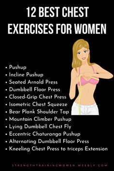 the 12 best chest exercises for women