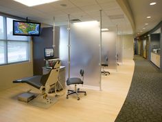 Clinic Architecture, Orthodontic Office Design, Tv Placement, Office Flooring, Pediatric Dental Office