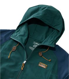 Men's Mountain Classic Anorak, Multi-Color Casual Winter Raincoat For Camping, Casual Winter Camping Raincoat, Fall Camping Windbreaker With Pockets, Long Sleeve Weatherproof Windbreaker For Camping, Green Nylon Raincoat For Hiking, Weatherproof Long Sleeve Windbreaker For Camping, Casual Hiking Windbreaker With Ykk Zipper, Functional Nylon Raincoat For Camping, Casual Hooded Jacket With Pockets For Camping