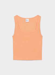 HOMESTRETCH™ SQUARENECK WAIST TANK | Aritzia Tank Design, Sweater Sale, Cami Tanks, Sweater And Shorts, Ribbed Fabric, Denim Shirt, Christmas List, Sock Shoes, New Era