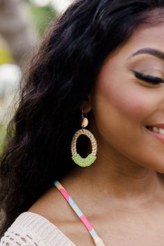 Details Green Beaded Wooden Earrings Material and Care Man made materials item only Materials may have natural variations Colors may vary from different viewing devices Beaded Teardrop Jewelry For The Beach, Teardrop Beaded Jewelry For The Beach, Beach Jewelry Spring Drop Earrings, Green Teardrop Jewelry For Summer, Spring Beach Dangle Jewelry, Beaded Teardrop Earrings For The Beach, Teardrop Dangling Beads Jewelry For Beach, Beach Jewelry With Teardrop Dangling Beads, Green Dangle Jewelry For The Beach