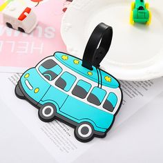 Travel in Style with Cute Cartoon Car Silicone Luggage Tags Make your travel experience even more enjoyable with our Cute Cartoon Car Silicone Luggage Tags! These adorable and vibrant tags are the perfect travel accessory to add a touch of fun and personality to your luggage. Designed to make your suitcase easily recognizable, these tags ensure your bags stand out in a sea of plain and boring luggage. Whether you're jetting off on a vacation, heading out for a business trip, or simply traveling Blue Rectangular Travel Accessories For Overnight Trips, Casual Blue Luggage For Overnight Trips, Casual Blue Luggage For Weekend Trips, Blue Luggage Tag With Luggage Sleeve For Everyday Use, Rectangular Blue Luggage Tag With Sleeve, Blue Travel Accessories With Luggage Sleeve For Weekend Trips, Casual Blue Travel Accessories For Trips, Casual Blue Rectangular Travel Accessories, Cute Suitcase