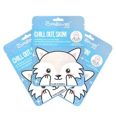 Animated Arctic Fox Face Mask Infused With Hydrating & Cooling Glacial Water Chill Out Irritated Skin With Help From The Arctic Fox! Licorice Root Helps Soothe Irritation And Combats Against Hyperpigmentation While Glacial Water Provides Essential Minerals To Keep Skin Hydrated And Clam. Fun Fact! Arctic Foxes Are Covered With Thick White Fur During The Winter And Grey-Brownish Fur During The Summer. Masks Are Gentle And May Be Used Every Day Made In Korea New With Box Good Girls Revolt, Double Chin Reduction, Arctic Foxes, Holiday Skin, Korean Face Mask, The Creme Shop, Neck Firming, Creme Shop, Turmeric Face Mask