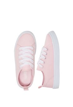 This is the ultimate everyday sneaker. Super light and comfy, they're also easy to get on and off and go with everything from playdate dresses to uniforms. Elastic laces for T5-12. Cute Shoes For School, Light Pink Sneakers, Hoco 2024, Girls Shoes Sneakers, Clean Origin, Victorian House, Pink Sneakers, Elastic Laces, Kids Fashion Girl