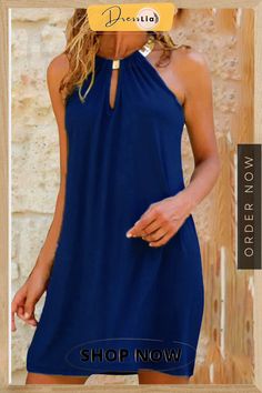 Breathable and Breezy Dress Straight Clothes, Breezy Dress, Sleeveless Dresses, Metal Accessories, Simplicity Patterns, Order Now, Dress Length, A Line, Shop Now