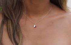 "Simple. Chic. Minimalist™ A perfectly dainty Sterling silver butterfly pendant is hanging on a delicate feminine Sterling silver chain. Butterfly measures 11mm. Model is wearing 16\" length The entire necklace is made with 100% Sterling silver! Also available with 14K Gold vermeil butterfly on a 14K Gold filled chain. ❤️ Personalize it! Add a tiny letter charm to the clasp- https://www.etsy.com/listing/240726946/add-a-personalized-letter-charm?ref=shop_home_active_1 I can add a beautiful wire w Sterling Silver Butterfly Charm Necklace For Everyday, Everyday Sterling Silver Necklace With Butterfly Charm, Dainty Sterling Silver Charm Necklaces With Butterfly Charm, Dainty Sterling Silver Butterfly Charm Necklace, White Sterling Silver Butterfly Necklace, Delicate Sterling Silver Butterfly Pendant Necklace, Minimalist Sterling Silver Butterfly Pendant Necklace, Dainty Silver Butterfly Charm Necklace, Dainty Silver Butterfly Necklace With Charm