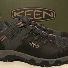 KEEN Steens Vent Leather Waterproof Athletic Hiking Shoe Women’s Size 6 M Magnet/Nostalgia Rose 1022751 Condition is "New With Box” Fast Shipping! Items ship same day or next day. Shipped via USPS Priority Mail. Tag#9882243103-001 Description From canyonlands to desert trails, this vented shoe for women keeps warm feet happy. In durable, waterproof leather, with extra stability and the all-day comfort of a cushioned EVA insole with arch support. Features 4mm multi-directional lugs for traction S Mail Tag, Sperry Top Sider Men, Shoe For Women, Athletic Models, Hiking Shoes Women, Waterproof Hiking Shoes, Hiking Shoe, Shoe Women, Keen Shoes