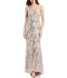 Women's Formal Dresses & Evening Gowns | Dillard's Champagne Sleeveless Sequin Dress For Gala, Sleeveless Champagne Sequin Dress For Gala, Champagne Embellished Sleeveless Gown, Sleeveless Sequined Evening Gown, Sleeveless Evening Gown With Sequins, Glamorous Sleeveless Gown In Champagne, Glamorous Sleeveless Champagne Gown, Champagne Sequined Sleeveless Evening Dress, Sleeveless Sequin Gown For Gala