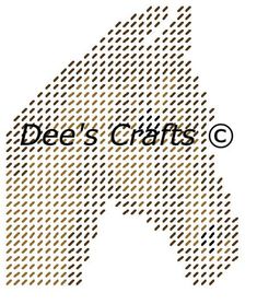 the logo for dee's crafts is shown in black and gold letters on a white background