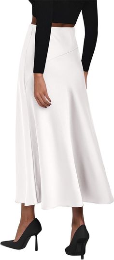 Get ready to elevate your summer wardrobe with our stunning Summer Satin A Line Maxi Skirt! Made from luxurious satin fabric, this skirt is lightweight and flowy, perfect for warm weather. The A-line silhouette creates a flattering shape, while the maxi length adds a touch of sophistication. Look and feel your best all season long with this must-have piece. 100% Polyester﻿ Comfortable to Wear. Super stretch, lightweight, breathable and comfortable. A Line Maxi Skirt, Winter Knit Hats, Boot Accessories, Winter Knits, Mens Sandals, Sunglass Frames, Summer Wardrobe, Satin Fabric, Warm Weather