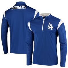 You love the Los Angeles Dodgers and want to show off your devotion all the time. When it gets cooler outside, you'll be able to showcase that fandom by wearing this awesome Los Angeles Dodgers Defender Primary half-zip pullover jacket from Fanatics Branded. It features sweet Los Angeles Dodgers graphics, so you can guarantee everyone will see that you're a fiercely loyal fan.