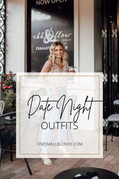 [Sponsored] Looking For Date Night Outfit Inspo? Then Head Over To My Blog To Check Out This Post On Date Night Outfits. Whether You're Like Me, A Cute Top And Jeans Kind Of Girl Or Like Kendal Who Is For Cute Dresses And Heels, You'll Find An Outfit That Work For Almost Any Type Of Date. #datenighttopwithjeans Jeans And A Nice Top Night Out, Dresses And Heels, Bodysuit Jeans, Jeans Blouse, Date Night Outfits, Top And Jeans, Blogger Inspiration, On Date