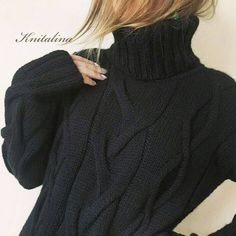 Practical warm sweater. This turtleneck will replace a warm scarf in winter frosts. It will be for him and for her. Classic stylish and cozy turtleneck sweater. A large palette of colors. Materials: alpaca wool It is a wonderful yarn. Have a look to more sweaters here: https://www.etsy.com/shop/Knitalina?ref=seller-platform-mcnav Thick Warm Sweater For Winter, Thick Winter Sweater For Cold Weather, Winter Chunky Knit Solid Turtleneck, Winter Chunky Knit Turtleneck, Winter Solid Chunky Knit Turtleneck, Cable Knit Winter Sweater, Winter Solid Color Chunky Knit Turtleneck, Winter Cable Knit Sweater For Cold Weather, Winter Black Knit Turtleneck