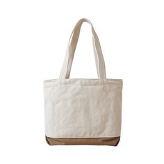 Thick canvas tote. This item is recommended for people who carry a lot of luggage. In addition to its storage capacity, it has a basic yet cute taste, so it is sure to be a great bag for daily use. 
 
 
 Size 
 
 Height: 37cm 
 Width: 42cm 
 gusset width: 13cm 
 
 
 Others 
 
 With inner pocket Beige Canvas Travel Bag With Double Handle, Large Capacity Canvas Travel Bag For Shopping, Beige Canvas School Bag, Casual Cream Cotton Canvas Bag, Simple Large Capacity Travel Canvas Bag, Beige Canvas Shoulder Travel Bag, Eco-friendly Cream Canvas Bag For Everyday Use, Cotton Travel Tote Bag With Canvas Lining, Eco-friendly Beige Shoulder Bag For School