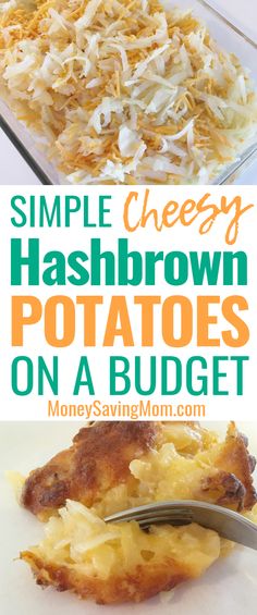 simple hashbrown potatoes on a budget