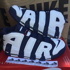 New Nike Air More Uptempo 96 Olympic Midnight Navy (2024) Fq8182-100 Size 15 Brand New With Box Box Has No Lid Authentic Nike Air More Uptempo 96, Uptempo 96, Nike Air More Uptempo, Nike Air More, New Nike Air, Midnight Navy, New Nike, White Nikes, Nike Men