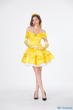 Orcajump - Halloween clothes yellow Belle princess skirt Belle princess portrait photography clothes - Final Sale Product Description Role Play Corset Styles Tights Main fabric composition Polyester (Polyester) Details Pictures Similar Products h2 { text-align: center; } /* 换行 */ li{ white-space: normal; word-break: break-all; word-wrap: break-word; } .red-box { width: 100%; display: flex; flex-direction: row; flex-wrap: wrap; justify-content: center; } .red-box > div { width: 300px; height: 298 Adult Belle Costume, Princess Belle Costume, Princess Portrait, Belle Halloween, Princess Dress Fairytale, Disney Outfits Women, Belle Princess, Belle Cosplay, Belle Costume