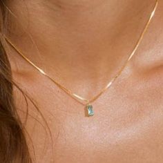 12 Month Birthday Gift: The Dainty Birthstone Necklace Is Your Best Choice As Birthday Gift To Your Mom, Wife, Girlfriend, Daughter, Friends Or Yourself. For Example, The Emerald Necklace Means Lucky, And The Diamond Necklace Means Innocence And Love. Choose The Unique Stone For Them To Express Your Sincerest Wishes. 14k Gold Plated Necklace: The Birthstone Necklace Consists Of 12 Colors Of Cubic Zirconia(0.4cm*0.8cm) And 14k Gold Plated Box Chain Without Nickle And Lead, Hypoallergenic. Generou Gold Aquamarine Birthstone Necklace, May Birthstone Necklaces For Birthday, Aquamarine Birthstone Necklace For Gift, Gemstone Necklace For Birthday, Akoya Pearl Necklace, Aquamarine Birthstone, Boho Statement Necklace, Evil Eye Necklace Gold, Pearl Strands Necklace