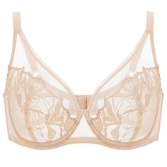 You will love the everyday style and unique floral design of this bra. The lace decoration gives it a very pretty and classic look. To give maximum comfort, designers have used high-quality polyester in this full-cup shape bra. It has underwire support and closes on the back for a more secure solution. 

Specifications
Brand Name: GeraldBlack
Obscene Picture: No
Sexually Suggestive: No
Bra Style: Unlined
Material: Polyamide
Material: Polyester
Origin: CN(Origin)
Support Type: Underwire
Cup Shape Beige Lace Underwire Bra, Beige Lace Bra Comfortable, Feminine Full Coverage Bra With Lace Closure, Wedding Lace Bra In Beige, Beige Lace Bra With Lace Closure, Feminine Full Coverage Bra With Lace Trim, Elegant Fitted Lace With Built-in Bra, Classic Full Coverage Lace Bra, Classic Lace Underwire Bra