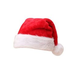 Celebrate the holiday season in style with this classic red Santa hat, a festive accessory that brings joy and cheer to any occasion. Designed with a plush white trim and a fluffy pom-pom on top, this hat embodies the spirit of Christmas, making it an essential addition to your holiday wardrobe. Whether you're attending a Christmas party, participating in a holiday parade, or simply enjoying festive activities at home, this Santa hat is the perfect choice. Crafted from high-quality velvet materi Christmas Cap, Spirit Week Outfits, Red Santa Hat, Holiday Parades, Festive Activities, Christmas Party Decoration, Christmas Santa Hat, Christmas Hats, Holiday Hats