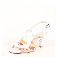 Adelle Retro White Block Heel Heels, Retro Low Heel Spring Heels, Retro Low Heel Heels For Spring, Retro White 4-inch Heels, Retro High Heels For Spring, Retro Cream Heels For Summer, Cream Retro Heels For Summer, Retro Stacked Heel Spring Heels, Retro Stacked Heel Heels For Spring