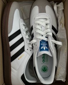 Adidas Samba Black And White, Black And White Sambas, Simba Adidas, Samba Adidas Black, White Samba Adidas, Winter Shoes 2024, Adidas Samba Vegan White, Dinner Heels, White Adidas Samba