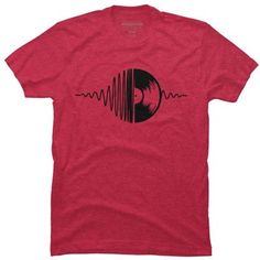 Channel your inner artist with the Music Vinyl premium ring spun cotton graphic Men's T Shirt created by LipsOfJolie for Design By Humans. It's time to add a pop of color, a splash of humor, and a whole lot of creativity to your day with apparel designed by one of our global artists. We're here to help you find that perfect you style! Red Graphic Design Crew Neck T-shirt, Red Graphic Crew Neck T-shirt, Red Crew Neck T-shirt With Graphic Design, Red Tri-blend T-shirt For Streetwear, Music-themed Short Sleeve T-shirt With Front Print, Red Band Merch Cotton T-shirt, Red Cotton Band Merch T-shirt, Red Tri-blend Graphic Tee, Red Band Merch T-shirt With Graphic Print