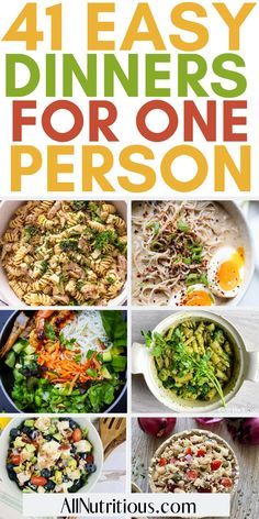 Quick Simple Dinners For One, Weeknight Dinner For One, Meals To Make For One Person, Simple Meal For One, Easy Recipes For One Healthy, Easy Dinner Ideas For 1 Person, Simple Dinner Ideas For One, Everyday Food Recipes Easy Meals, Quick Dinner For One Person