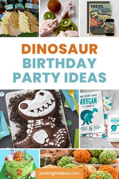 dinosaur birthday party ideas for kids and adults