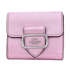 Coach Foil Metallic Smooth Wallet Pink Size: Body: Approx. H9.5 W11 D2.5 (Units In Cm)Body Weight: Approx. 105g Bags Coach, Body Weight, Coach Bags, Pink Color, Foil, Bag Lady, Wallet, Shoulder Bag, Pink