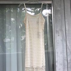 Beautiful Dress White Fitted Midi Dress For Beach Cover-up, Long Fitted Beach Dress For Spring, Elegant White Crochet Beach Cover-up Dress, Elegant White Crochet Beach Dress, Elegant White Crochet Dress For Beach, Elegant Long Spring Beach Dress, Elegant Long Beach Dress For Spring, Spring Lace Maxi Dress As Beach Cover-up, Lace Maxi Dress For Spring As Beach Cover-up