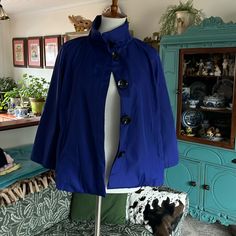 Cobolt Blue Size Medium Color Blue, Jackets & Coats, Jackets For Women, Size Medium, Women Shopping, Blue, Black, Color