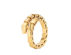 Serpenti Viper One-coil 18 Kt Yellow Gold Ring Bvlgari Serpenti Ring, Rings Bvlgari, Bvlgari Ring, Bvlgari Serpenti, Yellow Gold Rings, Official Store, Gold Rings, Jewelry Collection, Jewelry Rings