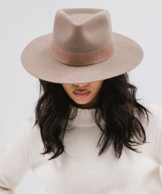 Better than your grandfather's fedora. Modern + sharp, Miller is a classic staple with a modern feel. We consider this style to have a tall, defined pinched fedora crown + a structured wide flat brim. Miller features a hand-sewn suede band that layers seamlessly with additional hat accessories. Statement Hat, Womens Fedora, Fedora Hat Women, Hat Accessories, Halo Style, Wearing A Hat, Find Color, Felt Hat, Hat Band